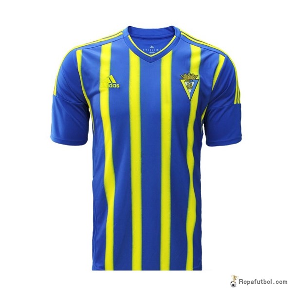 Camiseta Cádiz CF Replica Segunda Ropa 2016/17 Azul